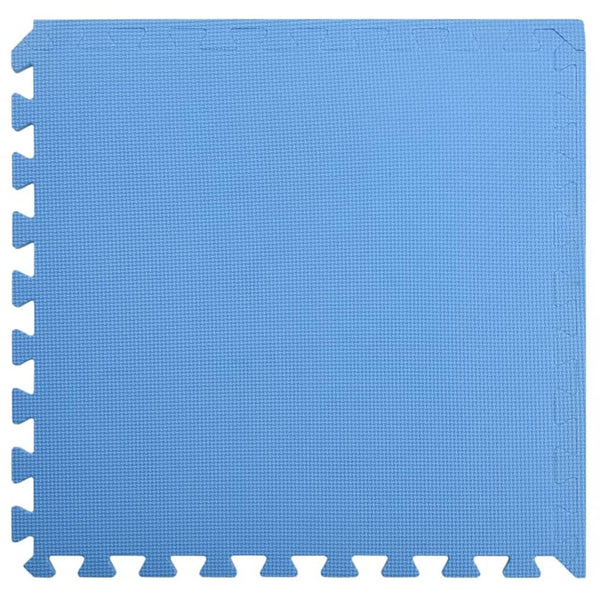 Tappetino a Incastro 24 pz 8,64 m² in Schiuma EVA Blu
