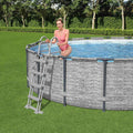 Bestway Scaletta per Piscina Flowclear a 4 Gradini 122 cm
