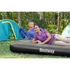 Bestway Letto ad Aria Gonfiabile 3 in 1 Nero e Grigio 188x99x25 cm