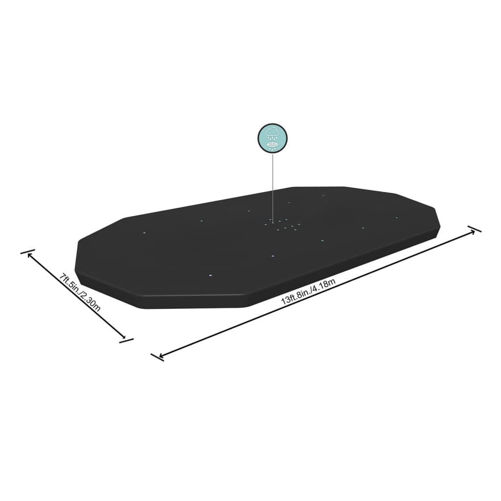 Bestway Copertura per Piscina Flowclear 418x230 cm