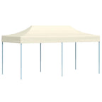 Tenda Pieghevole Pop-Up 3x6 m Bianco Crema