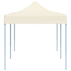 Tenda Pieghevole Pop-Up 3x6 m Bianco Crema