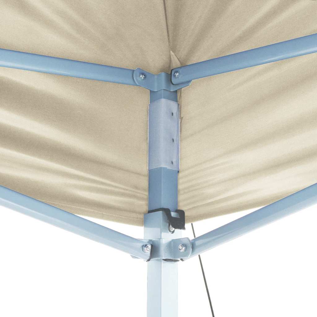 Tenda Pieghevole Pop-Up 3x6 m Bianco Crema