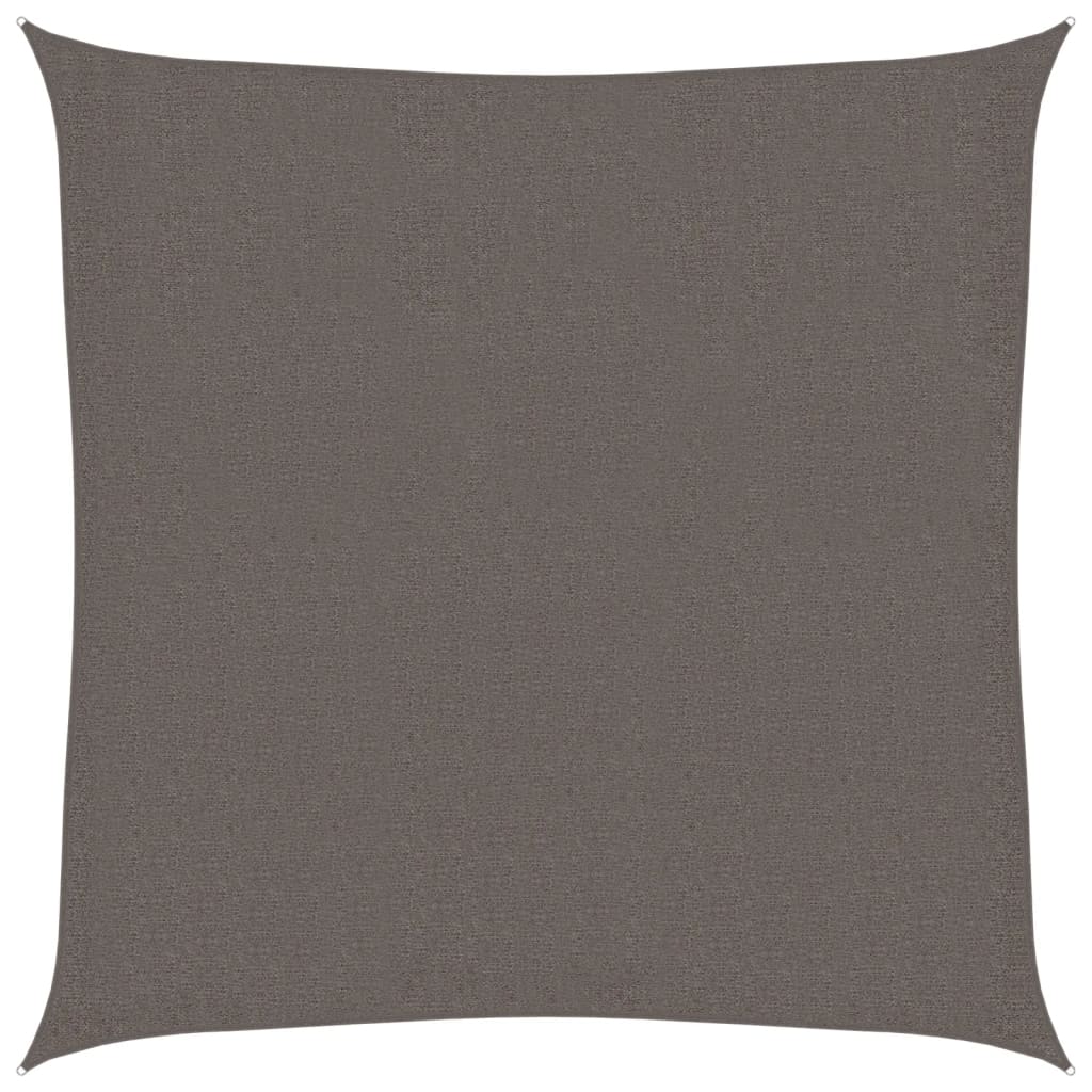 Vela Parasole in HDPE Quadrata 2x2 m Antracite