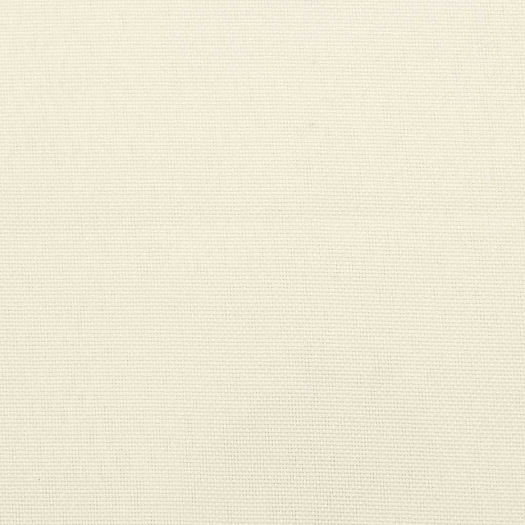 Cuscino per Panca Crema 100x50x4 cm in Tessuto Oxford
