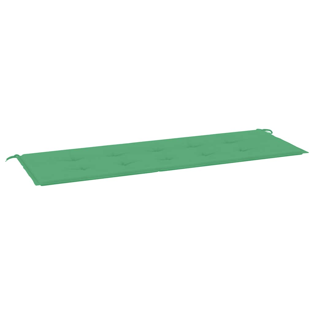 Cuscino per Panca Verde 150x50x3 cm in Tessuto Oxford