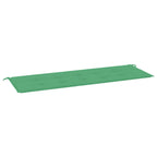 Cuscino per Panca Verde 150x50x3 cm in Tessuto Oxford
