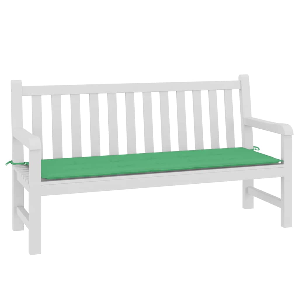 Cuscino per Panca Verde 150x50x3 cm in Tessuto Oxford