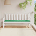 Cuscino per Panca Verde 180x50x3 cm in Tessuto Oxford