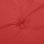 Cuscino per Panca Rosso 180x50x3 cm in Tessuto Oxford