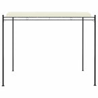 Gazebo in Tessuto Bianco Crema