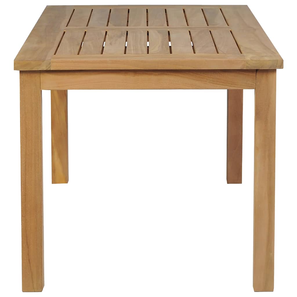 Tavolino da Salotto in Legno di Teak 90x50x45 cm