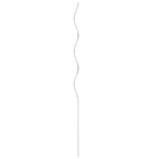 5 Supporti a Spirale per Piante 110 cm in Acciaio Zincato