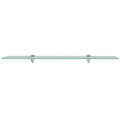 Mensola Galleggiante in Vetro 80x10 cm 8 mm