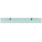 Mensola Galleggiante in Vetro 80x10 cm 8 mm