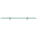 Mensola Galleggiante in Vetro 70x20 cm 8 mm