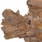 Scultura di Pesce in Teak 40x12x57 cm