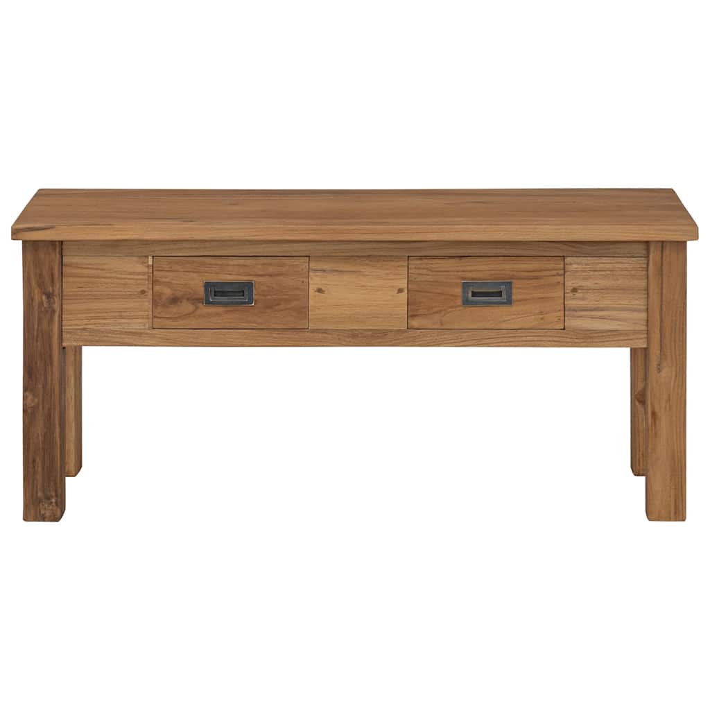 Panca in Legno Teak 90x30x40 cm