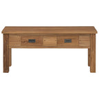 Panca in Legno Teak 90x30x40 cm