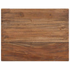 Comodino in Legno Massello di Mogano 40x30x51 cm
