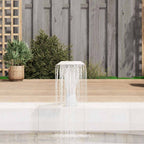 Fontana per Piscina in Acciaio Inossidabile 64x30x52 cm Argento