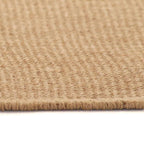 Tappeto di Iuta con Base in Lattice 70x130 cm Naturale