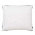 Set 2 Cuscini Piuma 70x60 cm Bianchi Microfibra