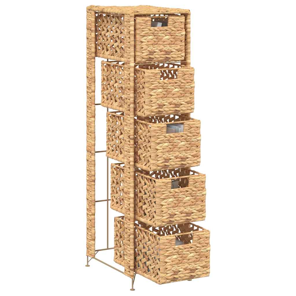 Armadietto Portaoggetti 5 Cesti 25,5x37x100 cm Giacinto d'Acqua