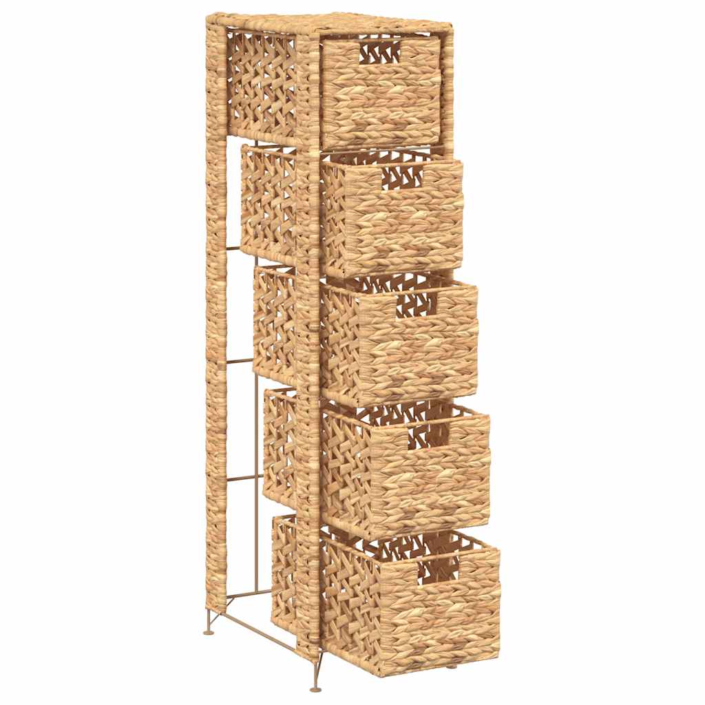 Armadietto Portaoggetti 5 Cesti 25,5x37x100 cm Giacinto d'Acqua
