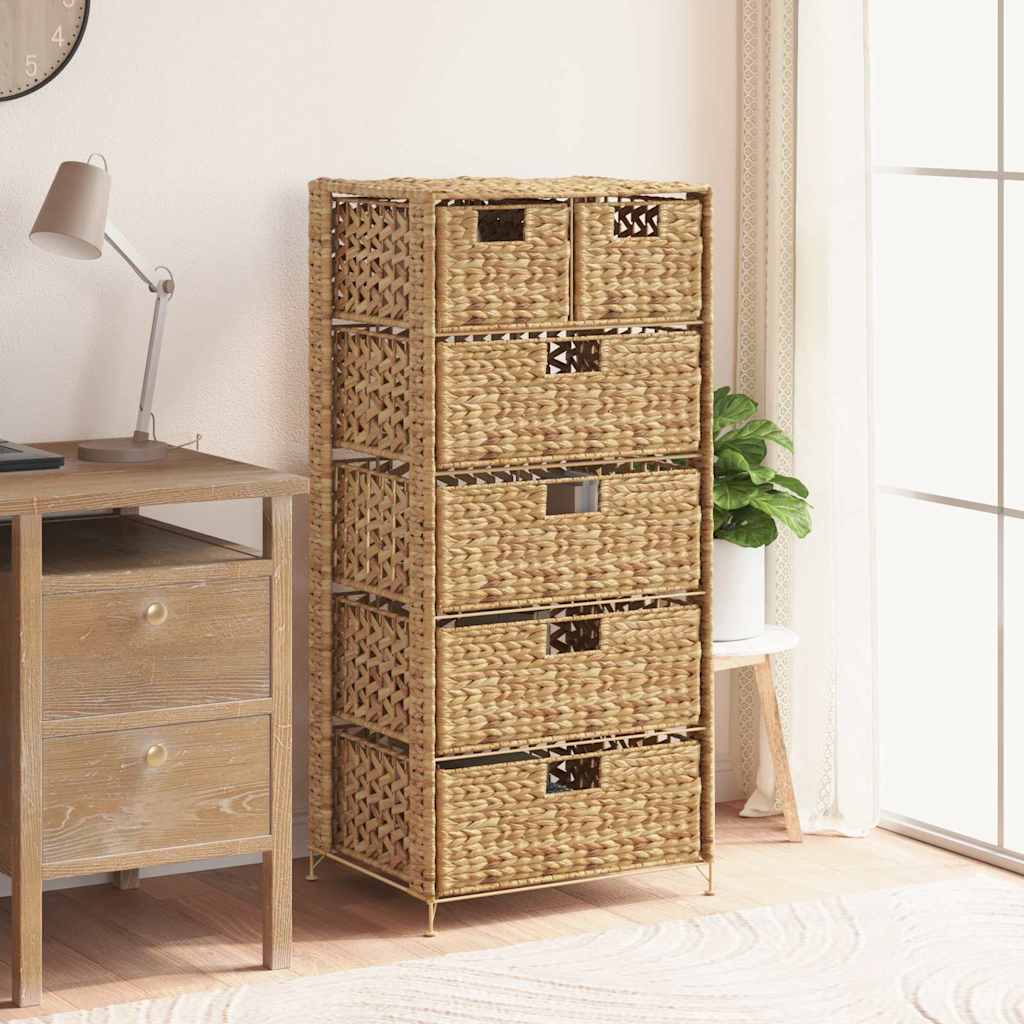 Armadietto Portaoggetti 6 Cesti 47x37x100 cm Giacinto d'Acqua