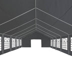 Tessuto per tenda senza struttura Grigio 12 x 6 m PE