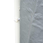 Tessuto per tenda senza struttura Grigio 12 x 6 m PE