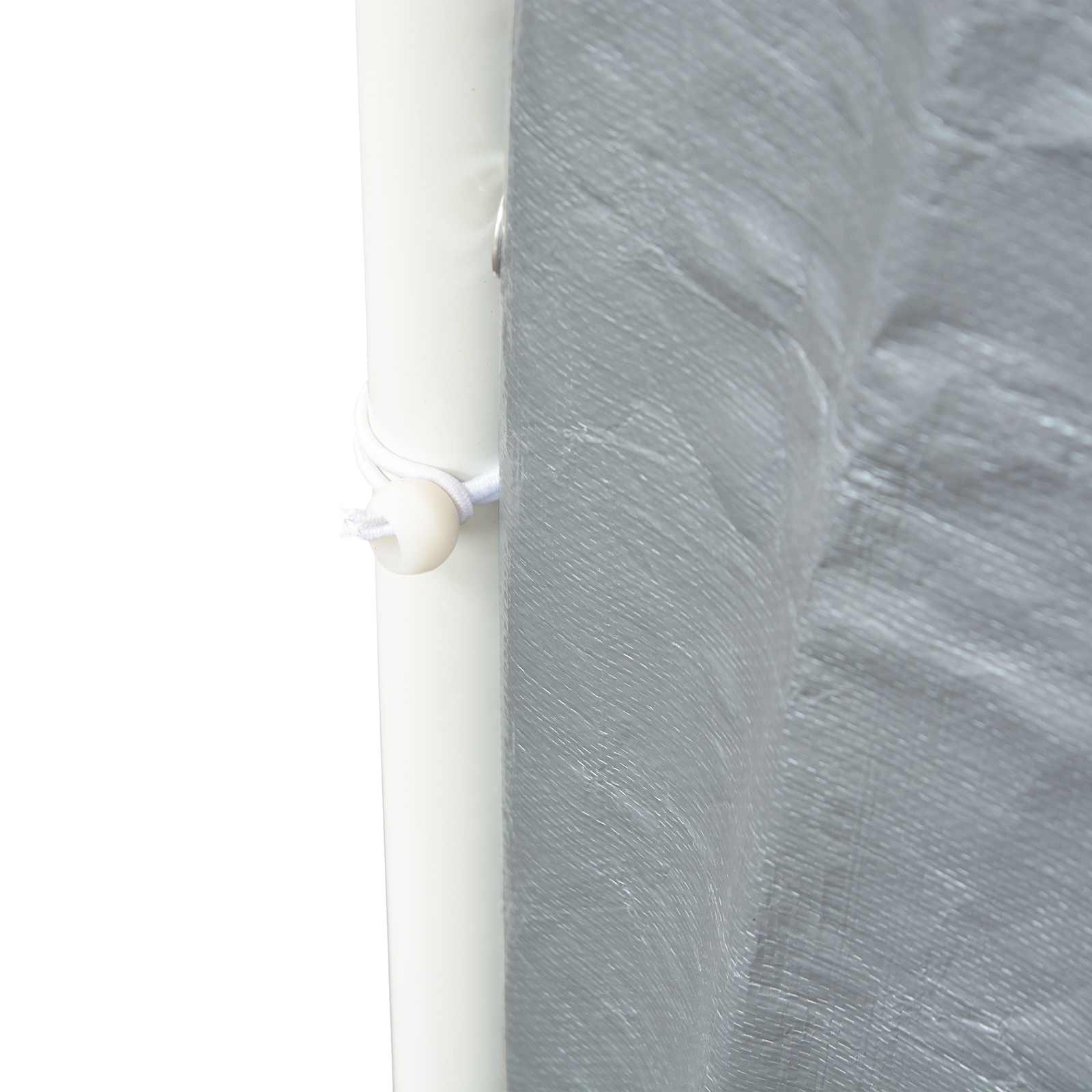 Tessuto per tenda senza struttura Grigio 12 x 6 m PE