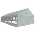 Tessuto per tenda senza struttura Grigio 12 x 6 m PE