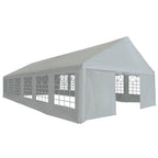 Tessuto per tenda senza struttura Grigio 12 x 6 m PE