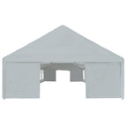 Tessuto per tenda senza struttura Grigio 12 x 6 m PE