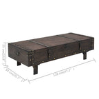 Tavolino da Salotto in Compensato Vintage 120x55x35 cm