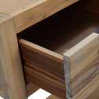 Tavolo Consolle 82x33x73 cm in Legno Massello di Acacia