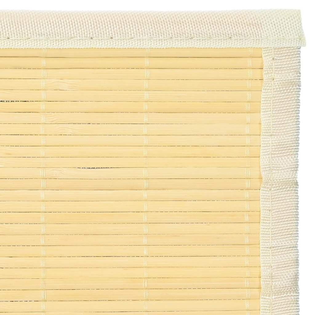 Tappeto in Bambù 160x230 cm Naturale