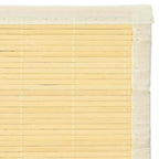 Tappeto in Bambù 160x230 cm Naturale