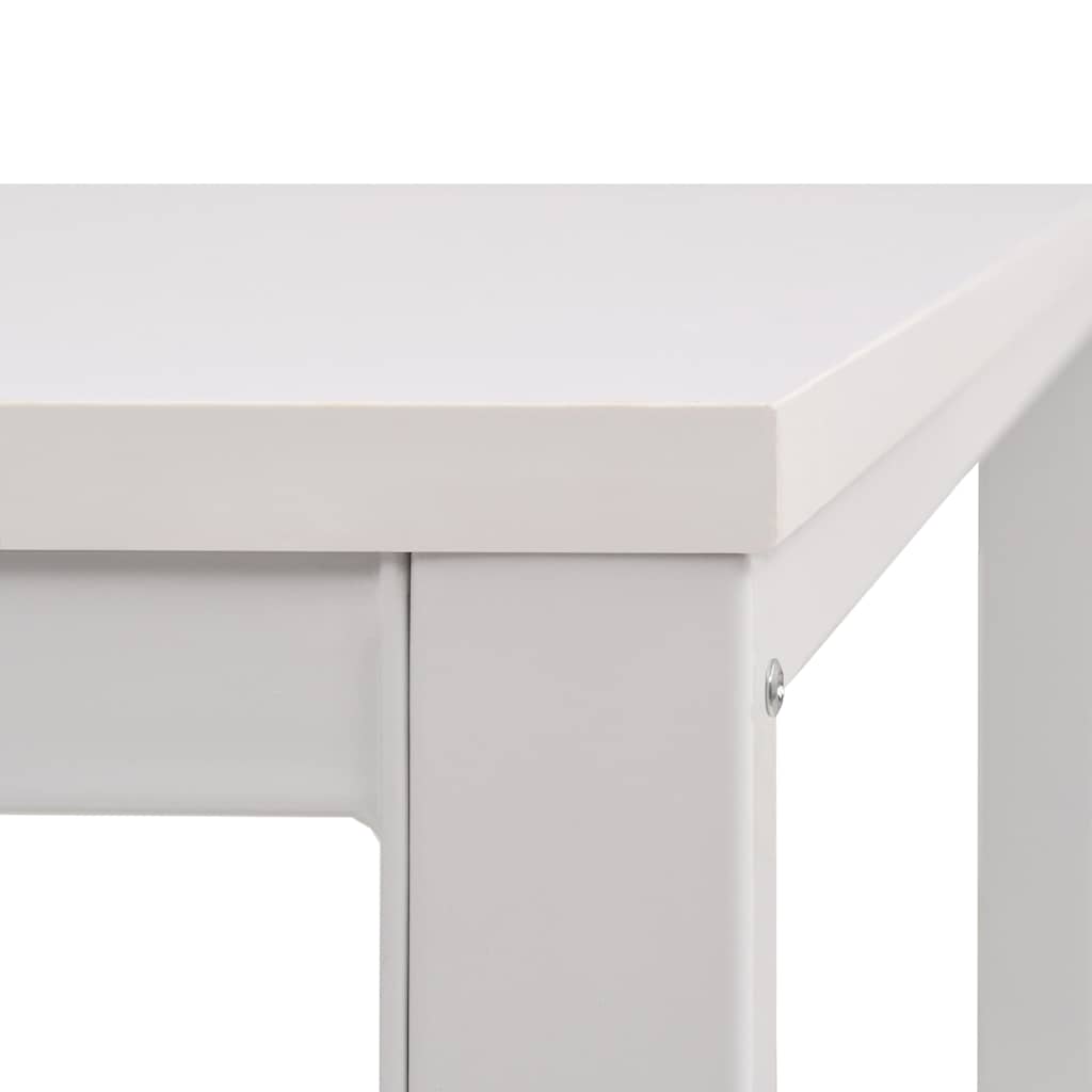 Scrivania 120x60x75 cm Bianca