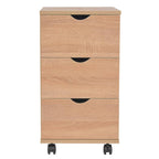 Cassettiera 33x45x60 cm Quercia