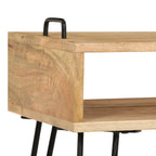 Tavolino da Salotto in Legno Massello di Mango 100x60x45 cm