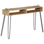 Tavolo Consolle in Legno Massello di Mango 115x35x76 cm
