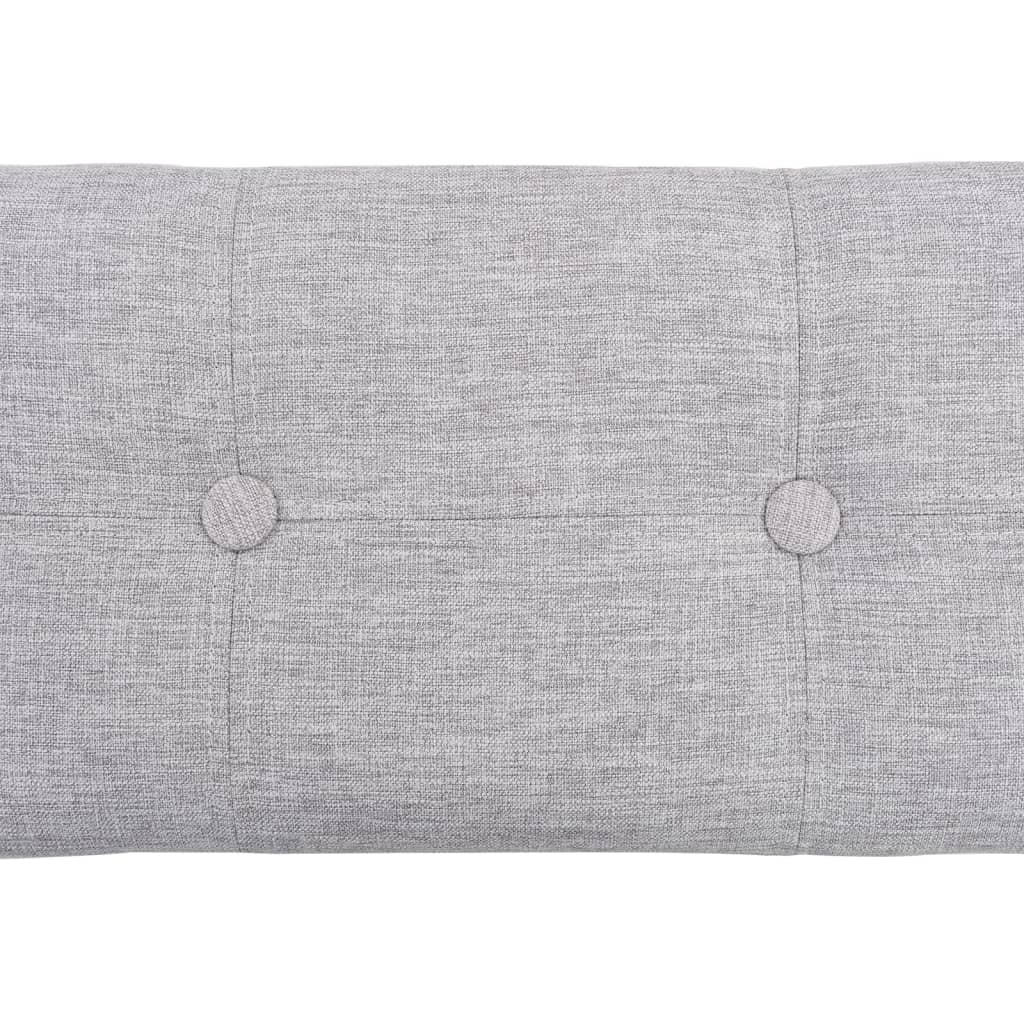 Set Panche 2 pz in Giunco Grigio