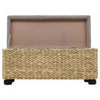 Set Panche 2 pz in Giunco Grigio