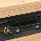 Comodino in Legno Massello di Abete 43x38x50 cm