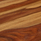 Tavolino da Caffè Legno Massello con Finitura Ambra 110x50x37cm