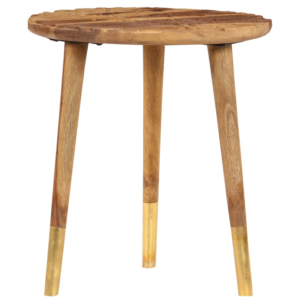 Tavolini da Salotto 2 pz in Legno Massello