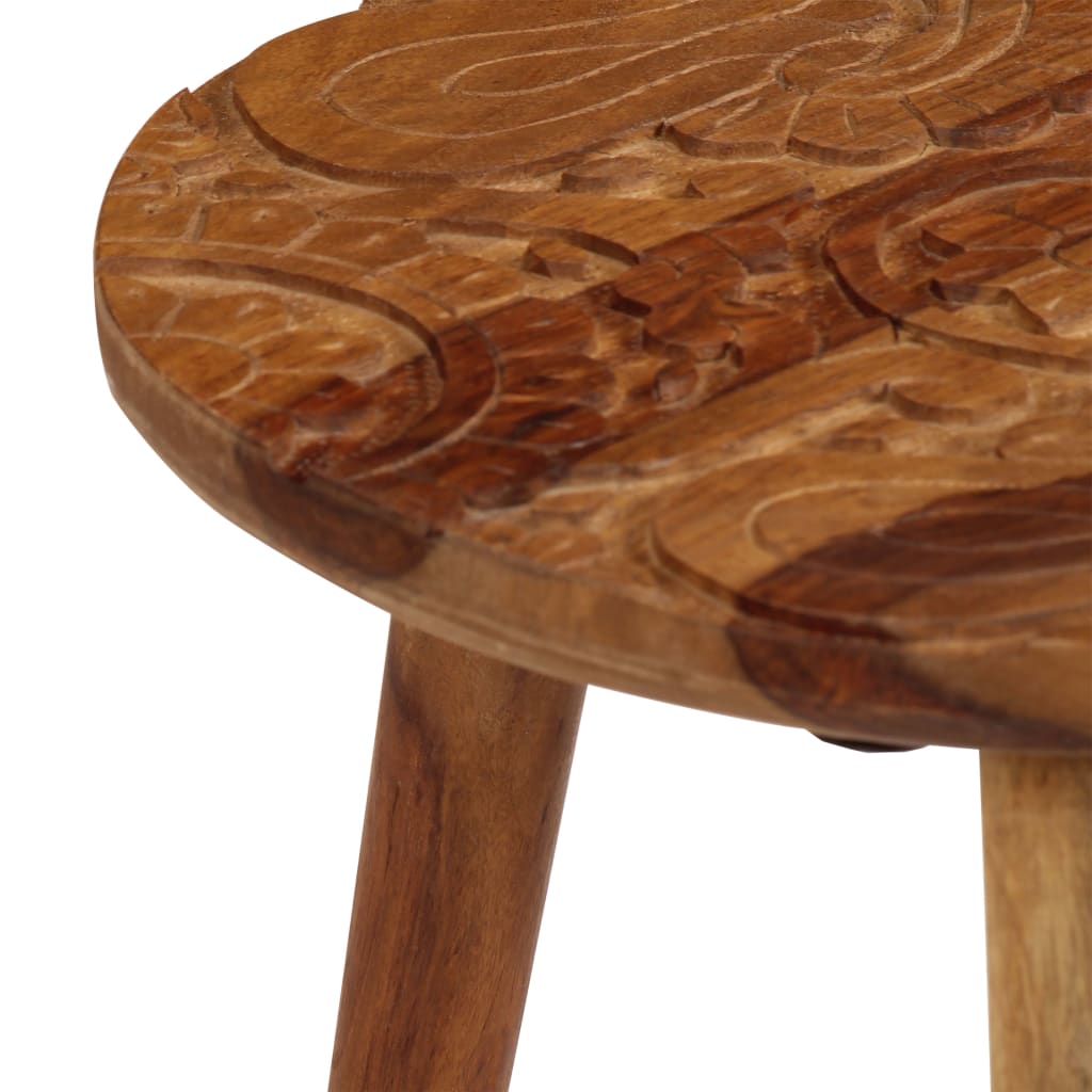Tavolini da Salotto 2 pz in Legno Massello